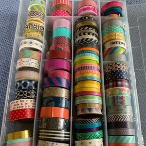 Washi Tape Decorative designs 100 count